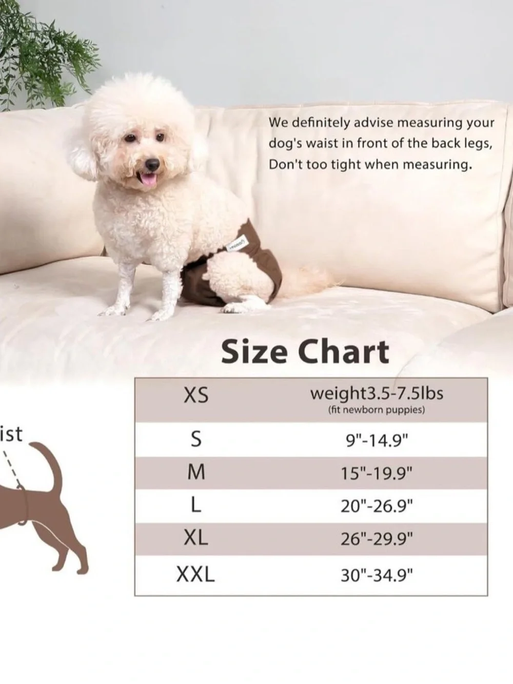 Vecomfy 3 female dogs reusable diapers size small.